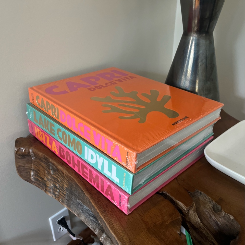 Three Brand New Assouline Books